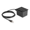 Delock - Barcode-Scanner - integriert - 60 Scans / Sek. - decodiert - USB