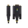 StarTech.com 1m USB auf Seriell Adapter, COM-Retention, FTDI, USB auf DB9 - Kabel USB / seriell - USB (M) zu DB-9 (M) - 1 m - Schwarz
