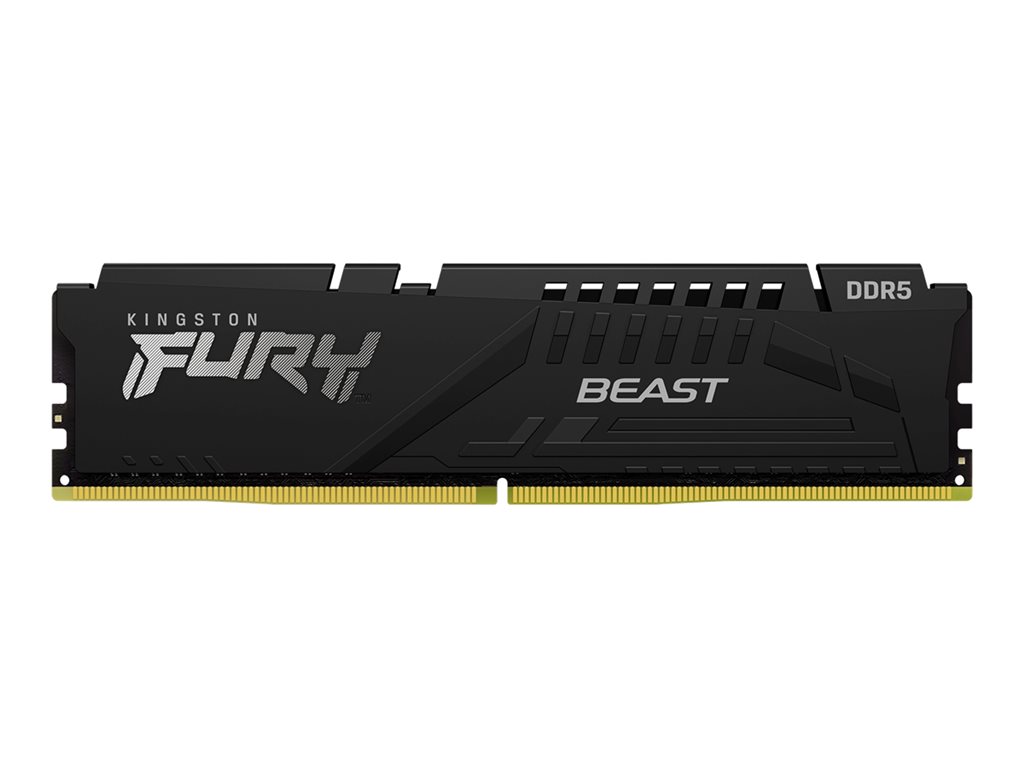 Kingston FURY Beast - DDR5 - Modul - 16 GB - DIMM 288-PIN - 5200 MT / s / PC5-41600 - CL40 - 1.25 V - ungepuffert - on-die ECC