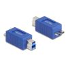Adapter Gender Changer USB Typ-B Stecker zu, 5 Gbps, Anschluss, Datenübertragung