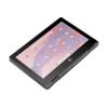 HP Fortis Flip 11 G1 I Chromebook - Flip-Design - Intel N-series N250 / 1.3 GHz - Chrome OS - Intel Graphics - 16 GB RAM - 128 GB SSD UFS - 29.5 cm (11.6") IPS Touchscreen 1366 x 768 (HD) - Wi-Fi 6E, Bluetooth - Jet Black - kbd: Deutsch