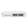 HPE Networking InstantOn Switch 1430-16G-PoE 124W, 16x 1G RJ45 PoE Class4 Ports, 124W PoE Budget, Unmanaged, Lüfterlos, internes Netzteil, lebenslange Garantie