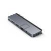 HyperDrive DUO Pro - Dockingstation - USB-C x 2 - HDMI, USB4 - 1GbE - für Apple MacBook Air, MacBook Pro