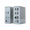 Hyper HyperDrive GEN2 - Dockingstation - USB-C - 2 x HDMI, 2 x DP - GigE