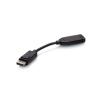 C2G DisplayPort to HDMI Dongle Adapter Converter - Adapterkabel - DisplayPort männlich gelötet zu HDMI weiblich gelötet - Schwarz - 4K Unterstützung, geformt