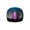 Xtrfy MZ1 - Maus - ergonomisch - optisch - kabellos - 2.4 GHz - kabelloser Empfänger (USB) - Schwarz
