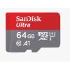 SanDisk Ultra - Flash-Speicherkarte (microSDXC-an-SD-Adapter inbegriffen) - 64 GB - A1 / UHS Class 1 / Class10 - microSDXC UHS-I