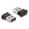 Delock USB Bluetooth 5.0 Adapter Klasse 1 im Micro Design - Reichweite bis zu 100 Meter
