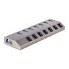 7-Port Self-Powered USB-C Hub, 7x BC 1.2