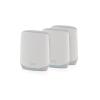 NETGEAR Orbi RBK763S - WLAN-System - (Router, 2 Extender) - bis zu 697 m² - Netz 1GbE - Wi-Fi 6 - Tri-Band