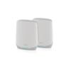 NETGEAR Orbi RBK762S - WLAN-System - (Router, Extender) - bis zu 465 m² - Netz 1GbE - Wi-Fi 6 - Tri-Band