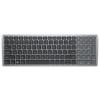 Dell KB740 - Tastatur - kompakt, mehrere Geräte - kabellos - 2.4 GHz, Bluetooth 5.0 - AZERTY - Französisch - Titan Gray - mit 3 Jahre Erweiterter Austausch-Service am nächsten Arbeitstag
