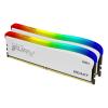 Kingston FURY Beast - RGB Special Edition - DDR4 - Kit - 32 GB: 2 x 16 GB - DIMM 288-PIN - 1800 MHz / PC4-28800 - CL18 - 1.35 V - ungepuffert - non-ECC - weiß
