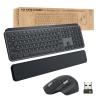 Logitech MX Keys Combo for Business - Tastatur-und-Maus-Set - hinterleuchtet - kabellos - Bluetooth LE - QWERTY - GB - Graphite