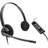 Poly EncorePro 525-M - EncorePro 500 series - Headset - On-Ear - kabelgebunden - USB-A - Schwarz - Zertifiziert für Microsoft Teams - Replaces Poly SKU 218275-01