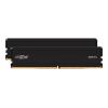 Crucial - DDR5 - Kit - 96 GB: 2 x 48 GB - DIMM 288-PIN - 5600 MHz / PC5-44800 - CL46 - 1.1 V - ungepuffert - on-die ECC - Schwarz