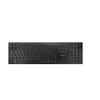 CHERRY KW 9100 SLIM - Tastatur - kabellos - 2.4 GHz, Bluetooth 4.0 - QWERTZ - Deutsch - Tastenschalter: CHERRY SX - Schwarz, Silber