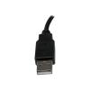 6in USB 2.0 Ext Adapter Cable A to A M / F