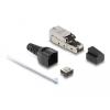Delock - Keystone Jack - CAT 6a - RJ-45, LSA