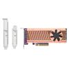 QNAP QM2-2P-384A - Speicher-Controller - PCIe 3.0 - Low-Profile - PCIe 3.0 x8 - für QNAP QGD-1600