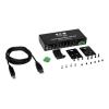 Eaton Tripp Lite series 7-Port Rugged Industrial USB 2.0 Hi-Speed Hub w 15KV ESD Immunity Metal Mountable - Hub - 7 x USB 2.0 - an DIN-Schiene montierbar, wandmontierbar