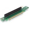 Delock Riser Karte PCI Express x16 > x16 90° links gewinkelt - Riser Card