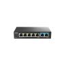 D-Link DMS 107 - Switch - unmanaged - 5 x 10 / 100 / 1000 + 2 x 2.5GBase-T - Desktop, wandmontierbar
