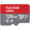 SanDisk Ultra - Flash-Speicherkarte (microSDXC-an-SD-Adapter inbegriffen) - 128 GB - A1 / UHS-I U1 / Class10 - microSDXC UHS-I