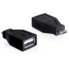 Delock - USB-Adapter - USB (W) zu Micro-USB Typ B (M)