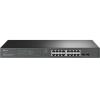 TP-Link JetStream TL-SG2218P V1.60 - Switch - Smart - 16 x 10 / 100 / 1000 (PoE+) + 2 x SFP - an Rack montierbar - PoE+ (150 W)