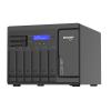 QNAP TS-h886 - NAS-Server - 8 Schächte - SATA 6Gb / s - RAID 0, 1, 5, 6, 10, 50, JBOD, 60, RAID TP, TM - RAM 8 GB - 2.5 Gigabit Ethernet - iSCSI Support