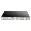 D-Link DGS 3130-54PS - Switch - L3 Lite - managed - 48 x 10 / 100 / 1000 (PoE) + 2 x 10 Gigabit Ethernet + 4 x 10 Gigabit SFP+ (370 W)