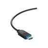 C2G 50ft (15.2m) C2G Performance Series High Speed HDMI Active Optical Cable (AOC) - 4K 60Hz Plenum Rated - High Speed - HDMI-Kabel - HDMI männlich zu HDMI, 24 pin USB-C - 15.24 m - Schwarz - Active Optical Cable (AOC), unterstützt 4K 60 Hz (4096 x 2