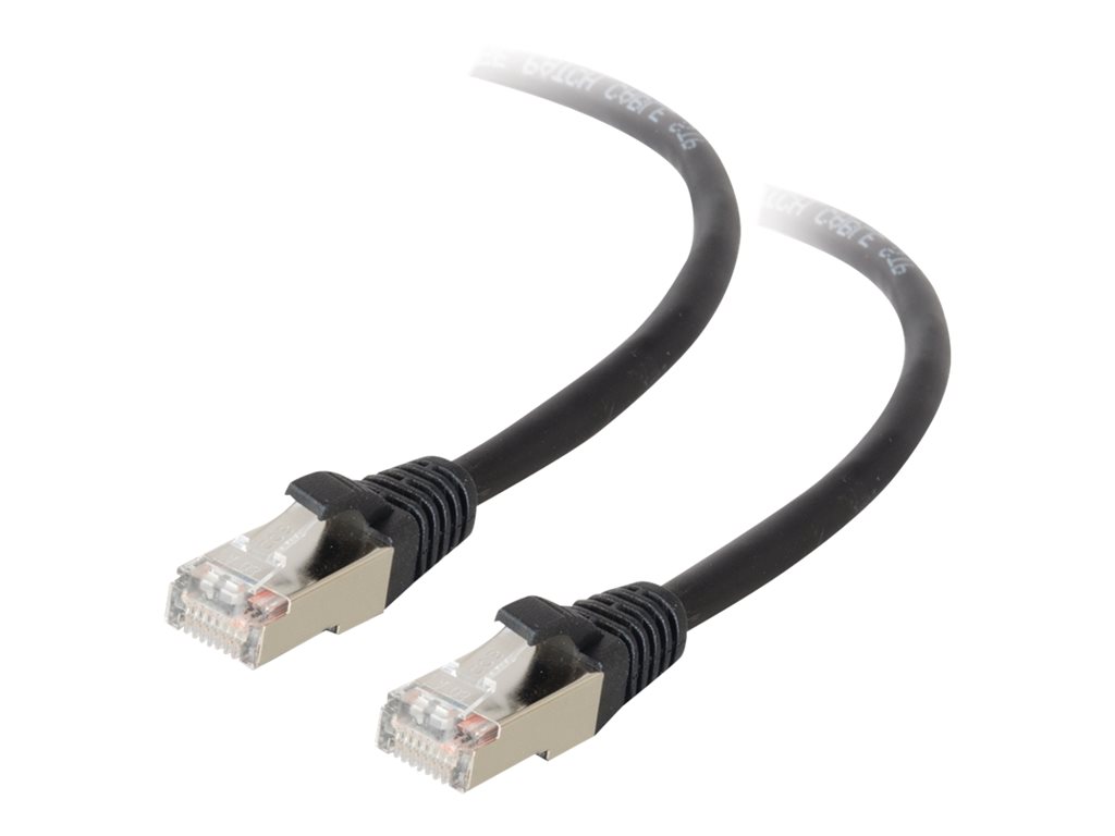 Kabel / 4M Shield CAT5E Moulded Patch Black
