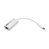 Eaton Tripp Lite Series USB-C to Gigabit Ethernet NIC Network Adapter 10 / 100 / 1000 Mbps White - Netzwerkadapter - USB-C 3.1 - Gigabit Ethernet - weiß