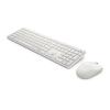 Dell Pro 5 KM526 - Tastatur-und-Maus-Set - full size - kabellos - 2.4 GHz - QWERTY - US International - heller Asche - mit 3 years NBD Advance Exchange
