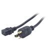 APC - Stromkabel - NEMA L6-30 (M) zu IEC 60320 C19 - 2.44 m - Schwarz - für P / N: SRT10KXLTW, SRT3000XLTW, SRT5KXLTUS, SRT6KXLTUS, SRT6KXLTW, SRT8KXLJ, SRT8KXLTUS