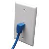 Eaton Tripp Lite Series Down-Angle Cat6 Gigabit Molded UTP Ethernet Cable (RJ45 Right-Angle Down M to RJ45 M), Blue, 5 ft. (1.52 m) - Patch-Kabel - RJ-45 (M) zu RJ-45 (M) - 1.5 m - CAT 6 - geformt, verseilt - Blau