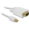 Delock - DisplayPort-Kabel - Mini DisplayPort (M) zu HD-15 (VGA) (M) - 2 m