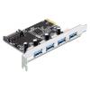 Delock PCI Express Card > 4 x USB 3.0 - USB-Adapter - PCIe 2.0 - USB 3.0 x 4