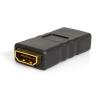 StarTech.com HDMI auf HDMI Kupplung / Gender Changer - Bu / Bu - HDMI / HDMI Adapter / Koppler - HDMI Kupplung - HDMI weiblich zu HDMI weiblich - Schwarz - für P / N: CDP2HDMM2MB, DP2HDMM2MB, HDDVIMM3, HDMM1MP, HDMM2MP, HDMM3MP, HDPMM50, MDP2HDMM2MB