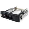 StarTech.com SATA Wechselrahmen 5,25 Zoll trägerlos - Mobiles Festplatten Speicher Rack für 8,9cm (3,5) Hot Swap HDD in Schwarz - Mobiles Speicher-Rack - 3.5" (8.9 cm) - Schwarz - für P / N: 25SAT35HDD, 25SATSAS35HD
