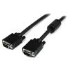 StarTech.com 5m VGA Monitorkabel - Koaxial HD15 Video Kabel - St / St - VGA-Kabel - HD-15 (VGA) (M) zu HD-15 (VGA) (M) - 5 m - geformt - Schwarz