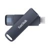 SanDisk Phone Drive - USB-Flash-Laufwerk - 64 GB - USB-C / Lightning - Metallic Sky