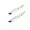 StarTech.com - USB-Kabel - USB-C (M) zu USB-C (M) - USB 2.0 - 3 A - 1 m - USB Power Delivery (60W) - weiß