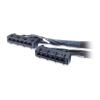 APC Data Distribution Cable - Netzwerkkabel - TAA-konform - RJ-45 (W) zu RJ-45 (W) - 4 m - UTP - CAT 6 - Schwarz