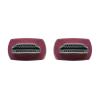 Eaton Tripp Lite Series 15ft Premium Hi-Speed HDMI Cable w Grip Connectors 4K@60Hz 15' - HDMI-Kabel mit Ethernet - HDMI männlich zu HDMI männlich - 4.57 m - abgeschirmt - Schwarz - geformt