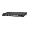 HPE Aruba Networking CX 6000 48p 10M / 100M / 1G Class4 PoE 4p SFP 1G 370W Switch - Switch - managed - 48 x 10 / 100 / 1000 (PoE+) + 4 x Gigabit SFP (Uplink) - Luftstrom von Seite zu Seite - an Rack montierbar, wandmontierbar - PoE+ (370 W) - BTO