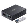 StarTech.com - Medienkonverter - 1GbE - über Glasfaser - 1000Base-T, 1000Base-LX, 10Base-T, 100Base-TX - LC Duplex Single-Mode / RJ-45 - bis zu 20 km - 1310 nm - TAA-konform