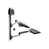 Ergotron LX - Befestigungskit (CPU-Halter, Maushalterung, 2 Schienenabdeckungen, Tastaturarm, 2 Kabelkanäle, Handgelenkkissen, Wandschiene 10", Wandschiene 34", Display-Befestigung, Mauspad) - für LCD-Display / PC-Ausrüstung - kleiner CPU-Halter - Sc
